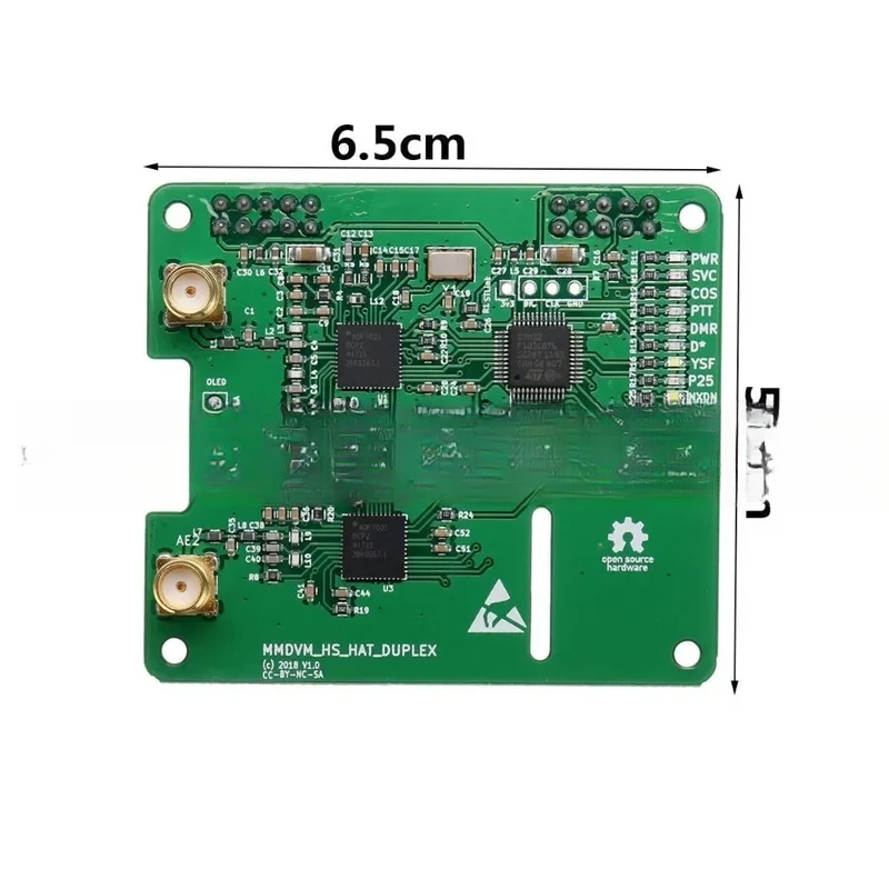 Точка доступа дуплексная MMDVM совместимая со слотом P25 YSF NXDN DMR 1 2 OLED Новинка