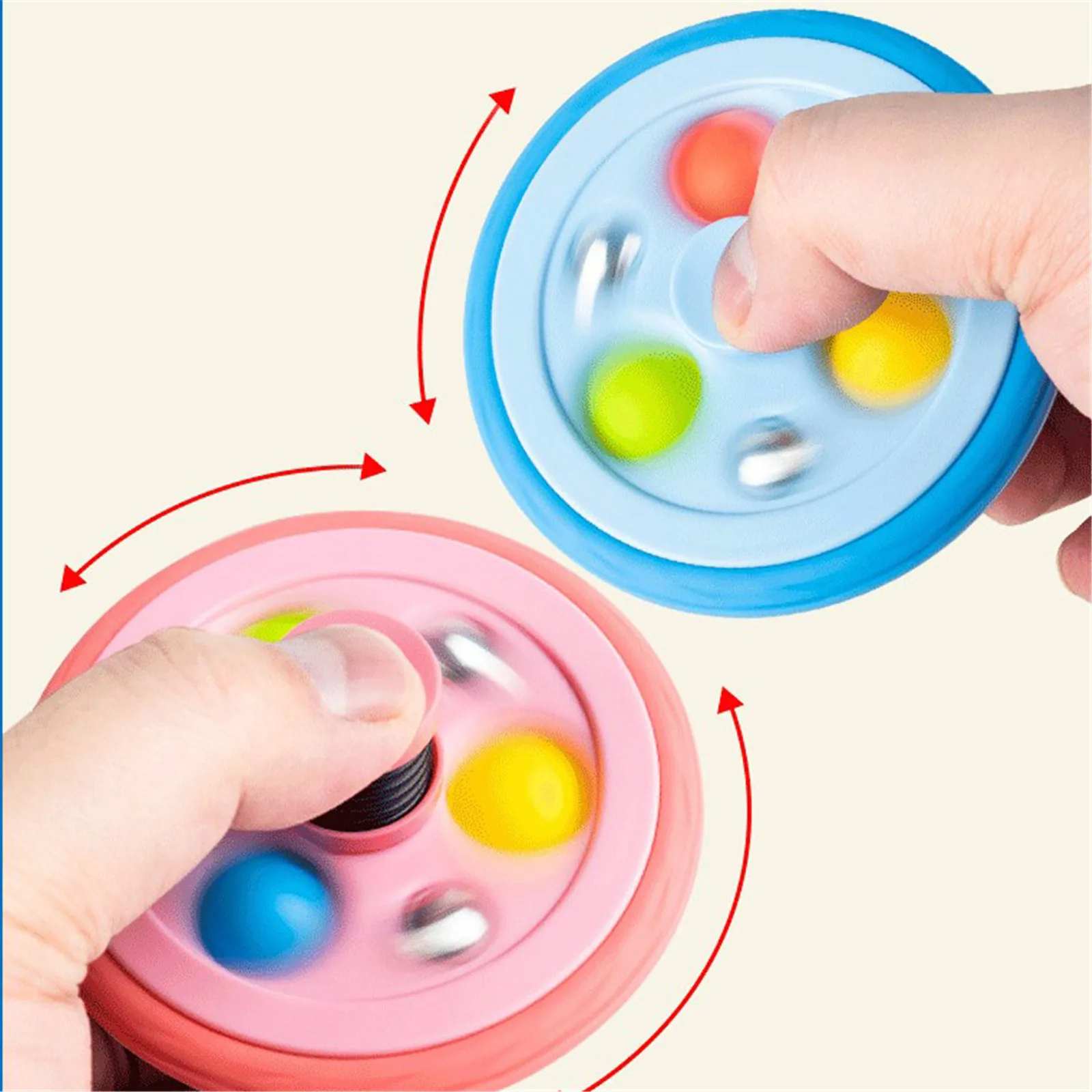 

Pop Fidget Spinner Finger Decompression Fingertip Spinner Decompression Toy Gift For Children High Quality New