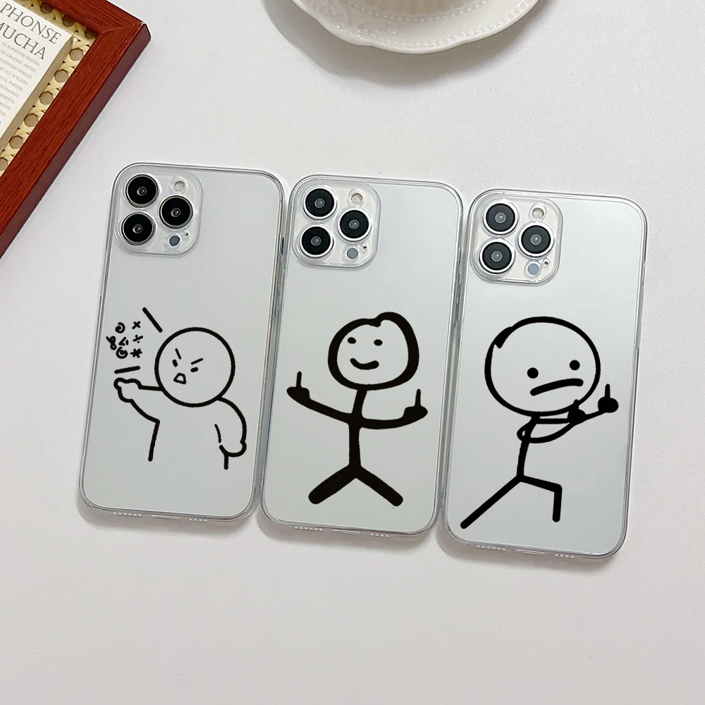 

Cartoon Matchman Phone Case For Samsung A53 A50 A12 A52 A52S A51 A72 A71 A73 A81 A91 A32 A22 A20 A30 A21S 4G 5G Transparent Capa