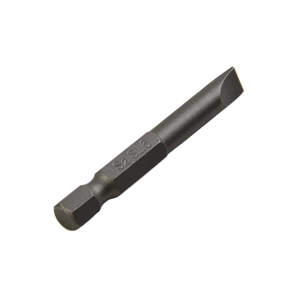 

Magnetic Tips for Easy Use 6-piece Slotted Tip Screwdriver Bits Set 50mm Length High Quality Alloy Steel 20-60mm Size Range