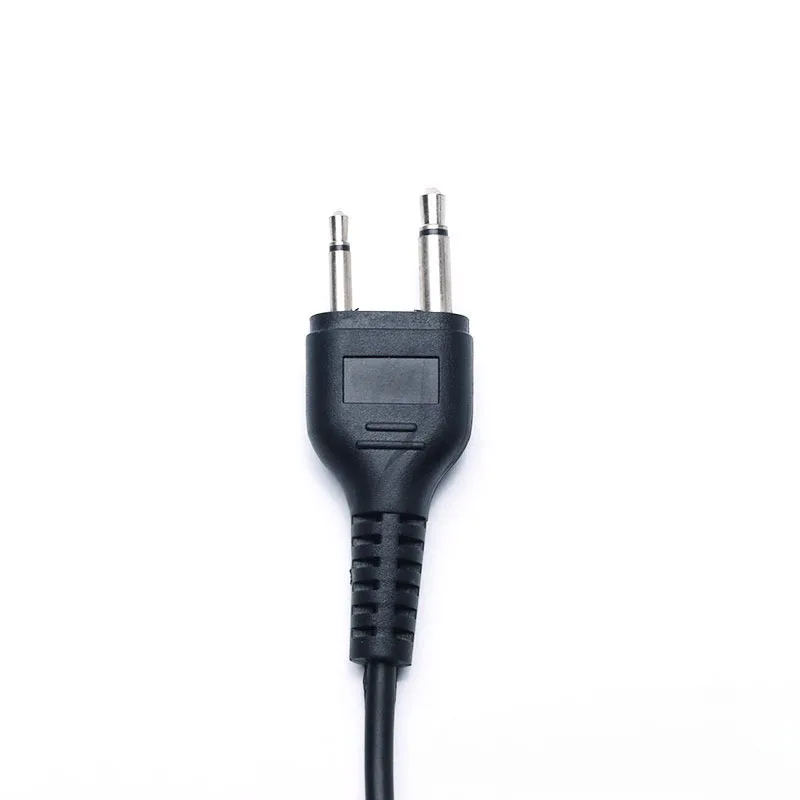 2-контактный наушник PTT с микрофоном, гарнитура для ICOM IC-V8, IC-V85, IC-V82, IC-V80, IC-F3021, F3023, IC-T2A Walkie Talkie (art.: 3920ced665141) - 3920ced665141