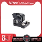 NITZE 15 мм стержневой зажим с винтами 14 дюйма для блокировки 15 мм стержень-N20F