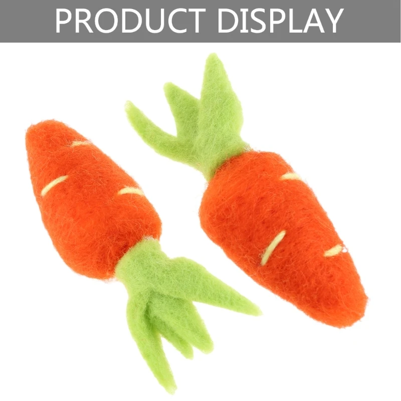 Морковь шерсть ручная работа реквизит для детской фотографии аксессуары