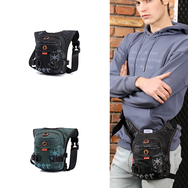 Wholesale Portable Riding Thigh Harness Fanny Pack Crossbody Running Bum Bag Fashion Pouch Waist Leg Bag Mens Chest Bag For Men