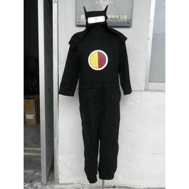 Аниме косплей Kankuro мужской черный комбинезон костюм Хэллоуин комикс