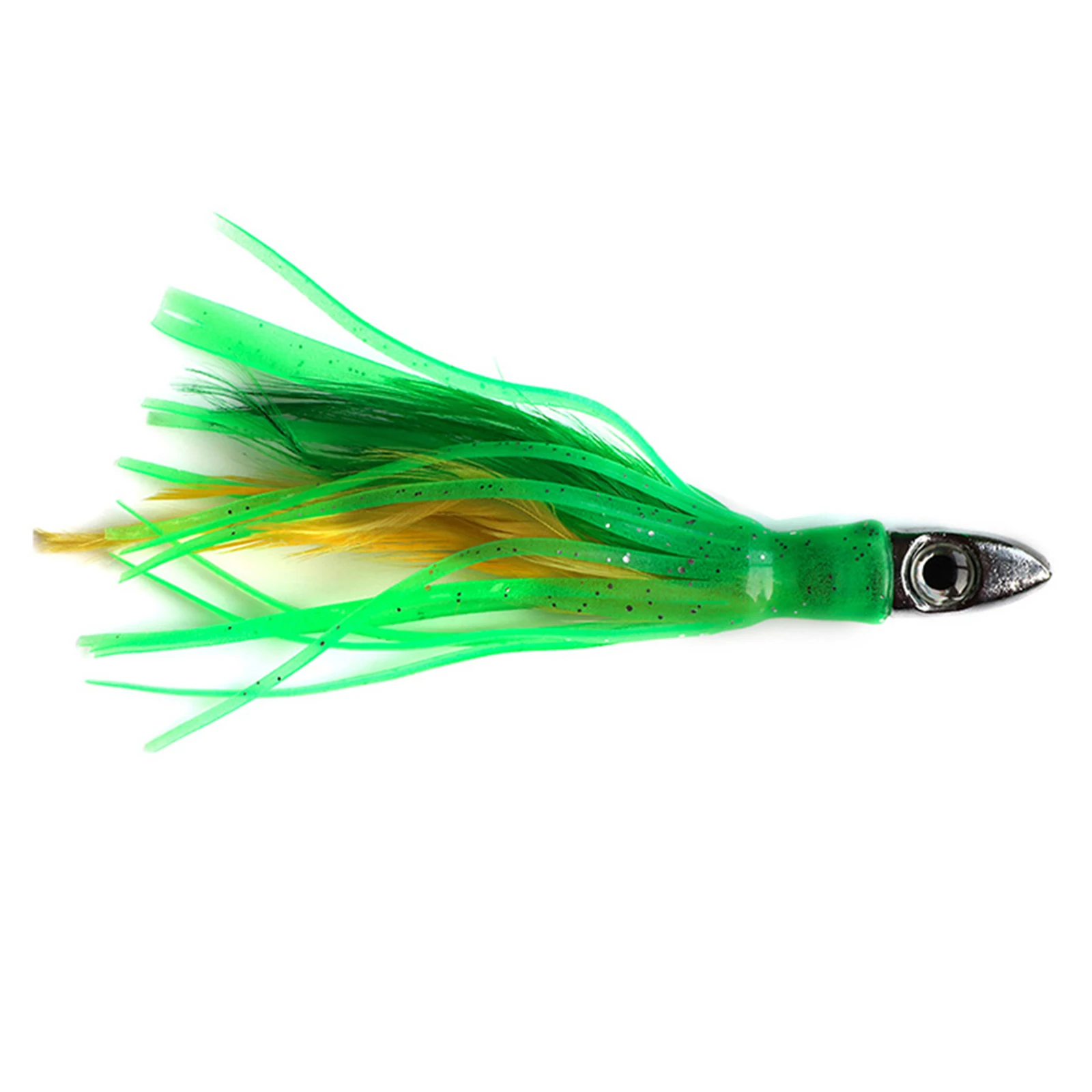 

Tuna Fishing Lure Bait For Big Game Feather Trolling Skirt Fish Lure Fishing Rigged With Steel Hook High Quality