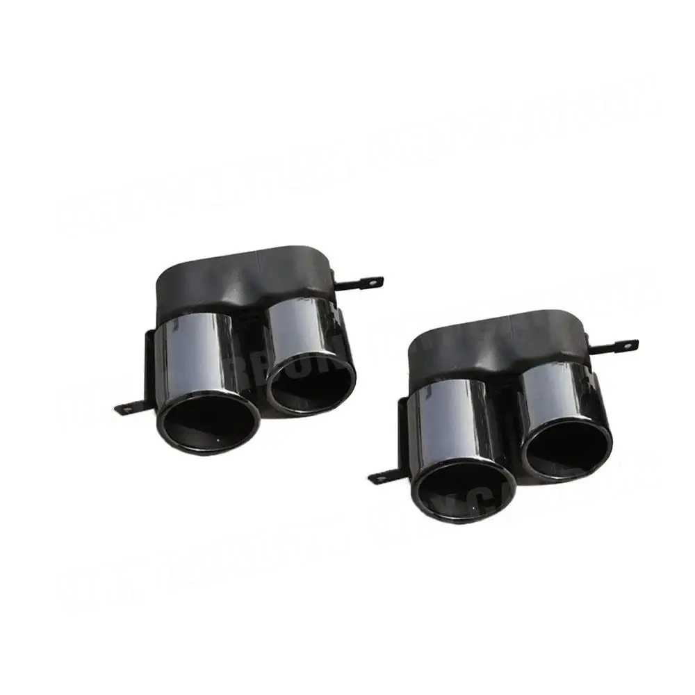 Насадки на выхлопную трубу заднего бампера из нержавеющей стали насадки