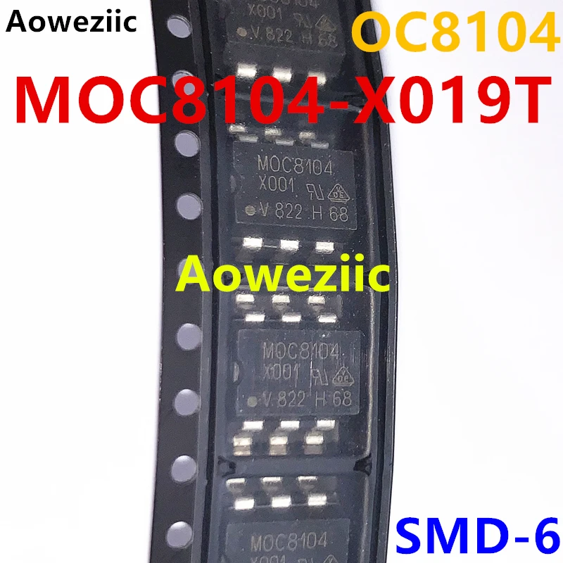 

MOC8104-X019T MOC8104-X001 SMD-6 оптрон-фототранзистор с выходом Новинка