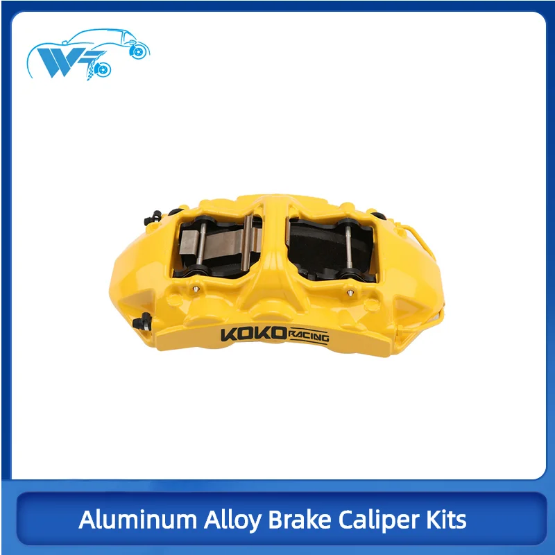 

KOKO RACING popular yellow cars brake caliper with 6 piston fit with GT6 brake kit for Sonic RS 2014