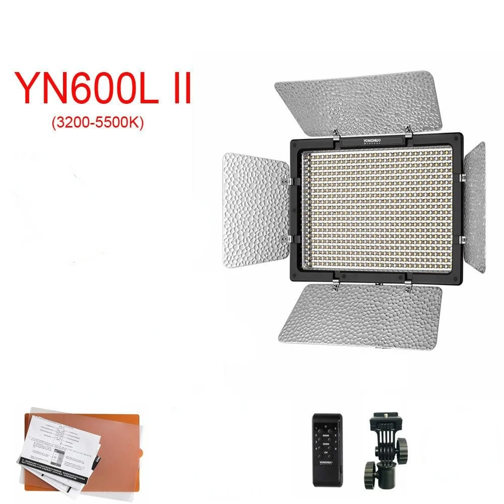 

Светодиодная панель для видеосъемки YONGNUO YN600L II YN600L II 600 3200-5500K