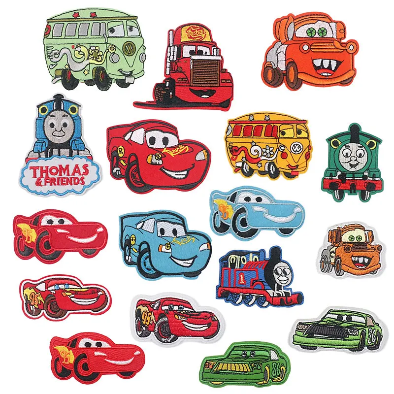 

Assorted Styles Embroidered Iron on Patches DIY Sew on Applique Repair Patches for DIY Crafts Jeans Jackets Shirts Bag Caps