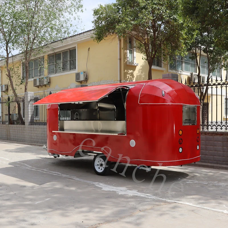 Трейлер Airstream с автобусом для кейтеринга передвижной кухонный прицеп кемпинга