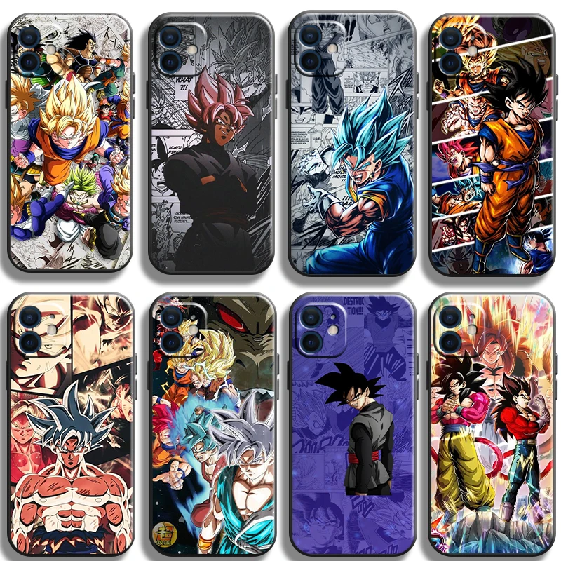 

Japan Anime Dragon Ball Funda Phone Case For iPhone 11 13 12 Pro Max 12 13 Mini X XR XS MAX SE 2020 7 8 6s Plus Celular TPU