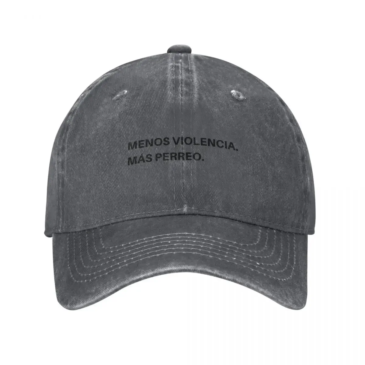 Фото Бейсболка MENOS VIOLENCIA, MáS PERREO, мужская, роскошная, винтажная, новая, в стиле моряка, для мужчин и женщин №2
