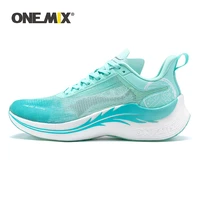 onemix man running shoes comfortable breathable mesh outdoor training sport shoes women light weight non slip damping sneakers