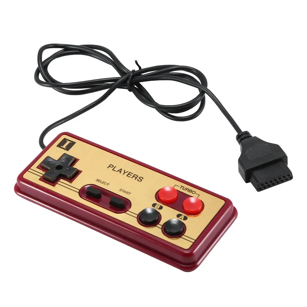 

Wire Game Handle FC Host Handle Spare Game Controller Plastic Handle Red And White Machine 15-pin Game Handle Dropshipping