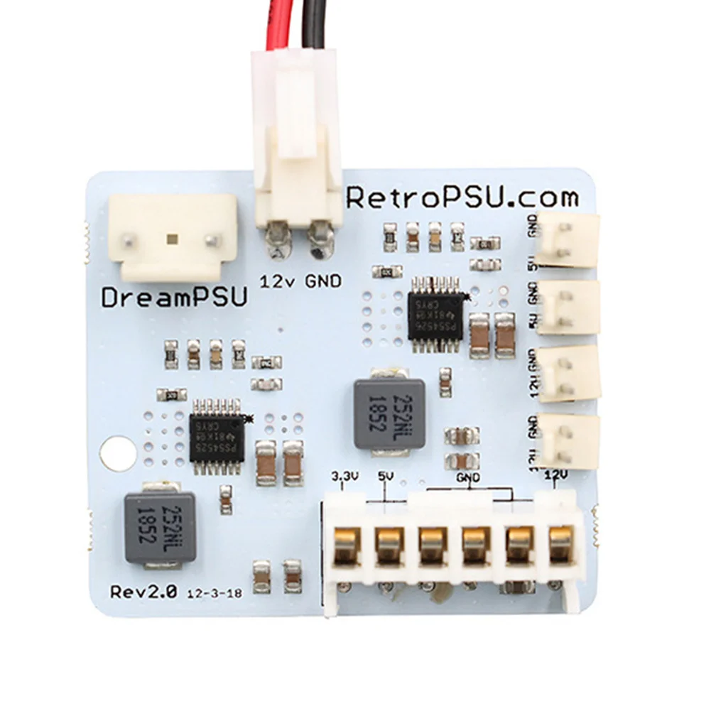 

DreamPSU Rev2.0 12V Power Supply Board for SEGA DreamCast Game Console Replace