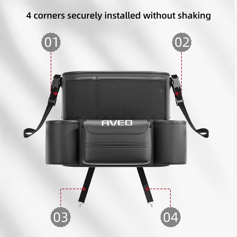 Автомобильная сумка для хранения среднего сиденья Chevrolet Aveo T200 T250 T300 большая