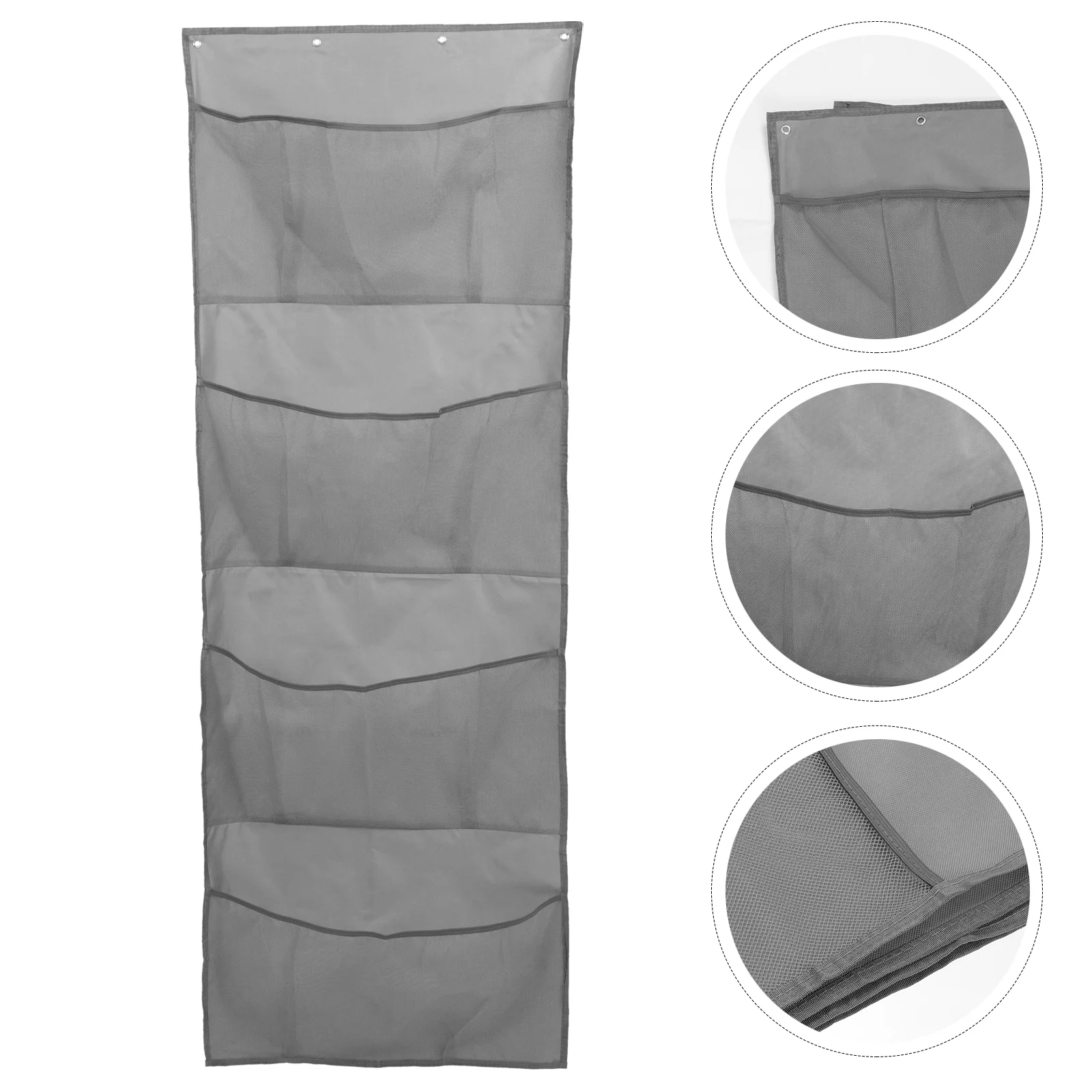 

Storage Mesh Bag Children's Wardrobes The Door Organizer Hanging Box Pocket Cloth Closet Hanger Bathroom