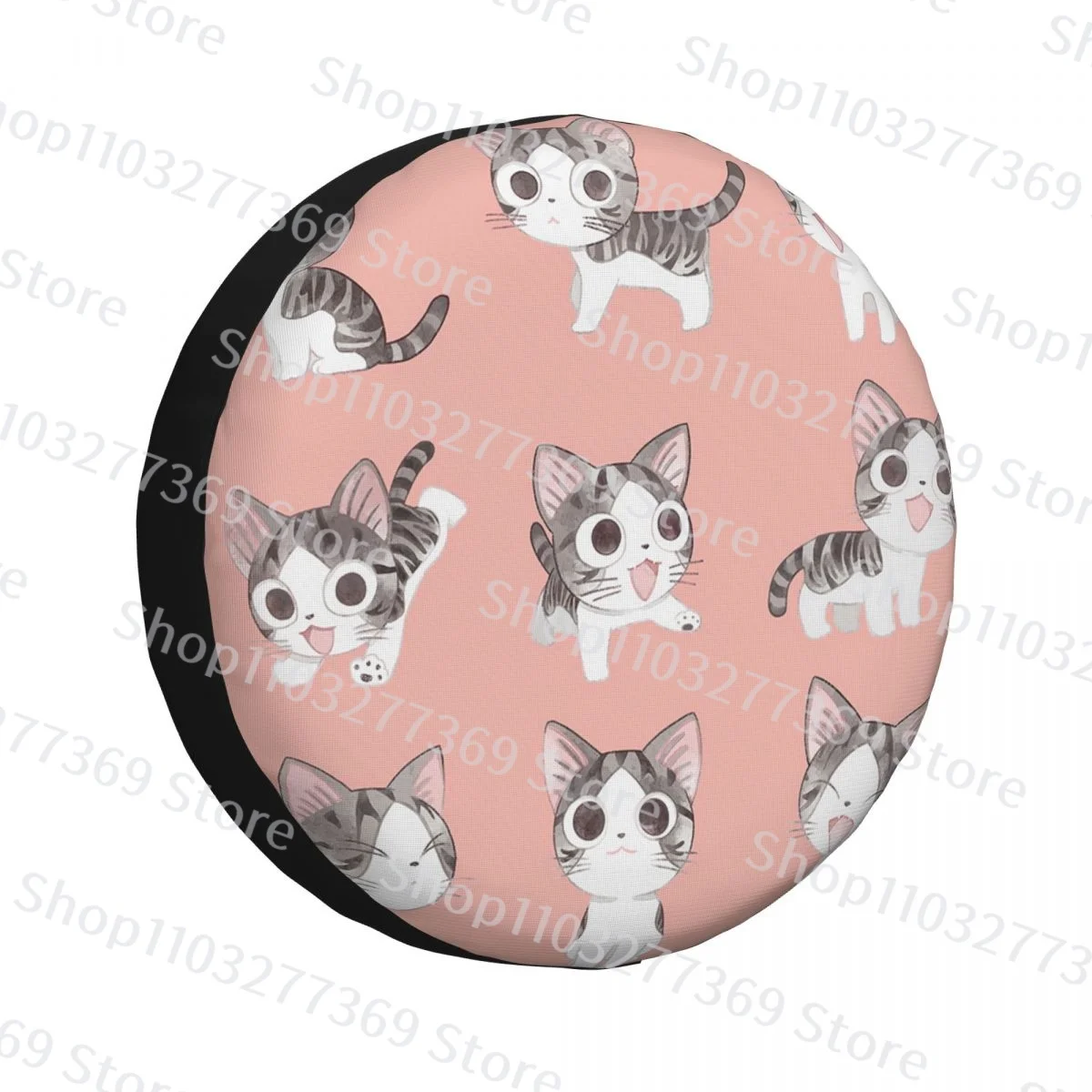 

Anime Cartoon Spare Tire Cover Wheel Protectors Universal Dust-Proof Waterproof Fit for Trailer Rv SUV Truck Camper 14 inch