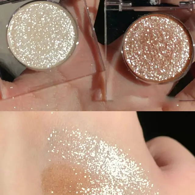 Makeup Waterproof Shimmer Palette Matte Monochrome Eyeshadow Pigmented Glitter Eyeshadow Brighten Eyes 1