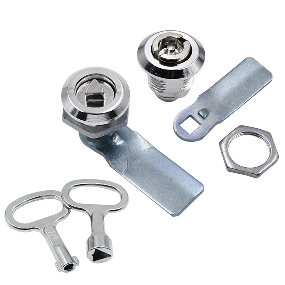 

Triangle Key With Lock Electrical Cabinet Key Ms705 Slotted Key Distribution Box Valve Key Wrench Tongue Lock Professional Tools