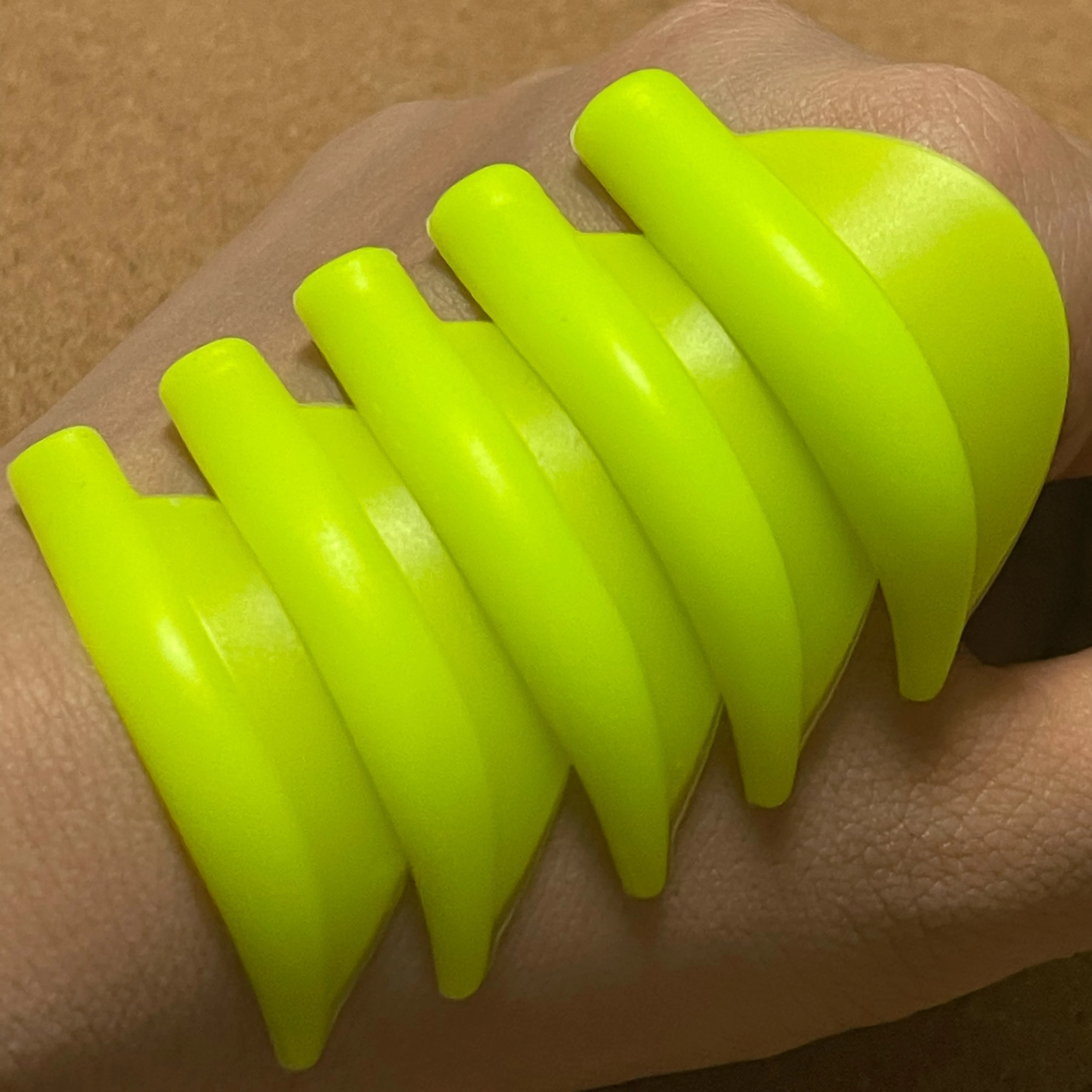 

Blackwings New 5Pair/pack Silicone Eyelash Perm Pad Recycling Lashes Rods Shield Lifting 3D Eyelash Curler Makeup