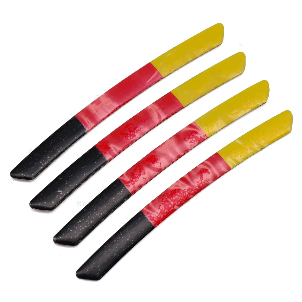 4 шт. Франция Италия Германия британский флаг значок на ступицу колеса автомобиля