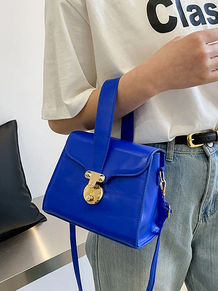 

Fashion Women's Shoulder Bag Designer Top Handle Casual Solid Crossbody Bags for Women 2022 Luxury Brand Female Handbags New
