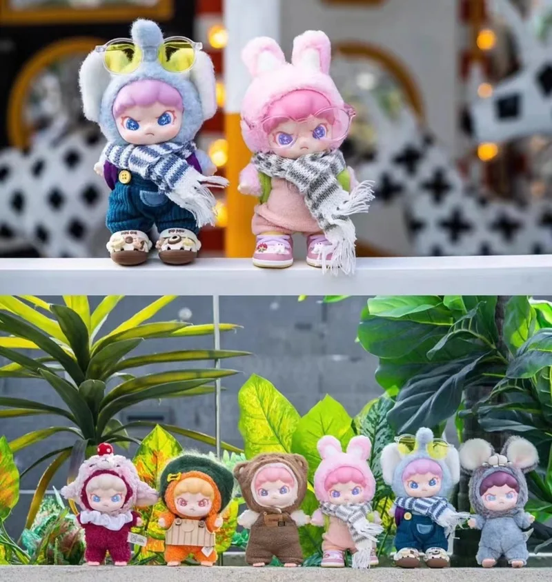 【TNTSPACE】DORA's Big Cousin Furry Animal Institute Виниловая плюшевая кукла Слепая коробка Модная