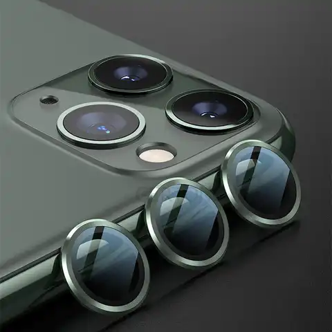 Стекло с металлическим кольцом для Iphone 14 11 12 13 Pro Max, защита объектива камеры для Apple Iphone 13 11 12 Pro, защитный чехол, бронированная крышка