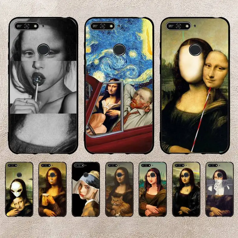 

Great Art Aesthetic David Mona Lisa Phone Case For Xiaomi 11 10 12Spro A2 A2lite A1 9 9SE 8Lite 8explorer F1 Poco 12S Ultra Cove