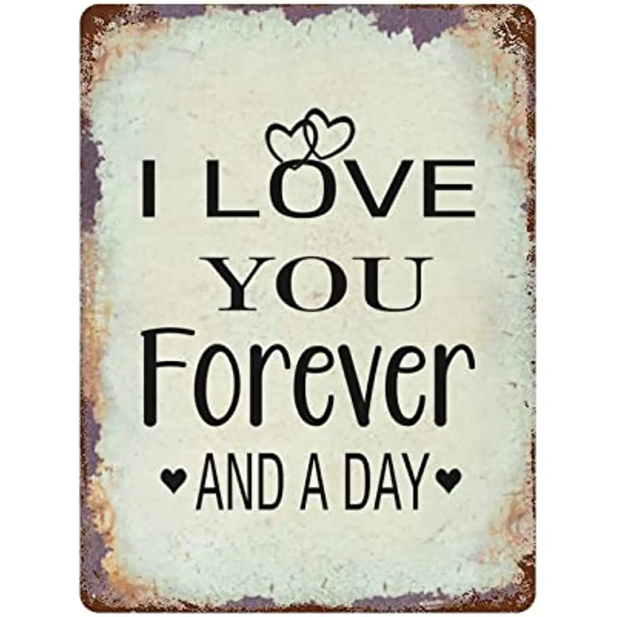 

Always love you every day Vintage metal sign Christmas indoor outdoor garden wall art home decoration poster family warm gift