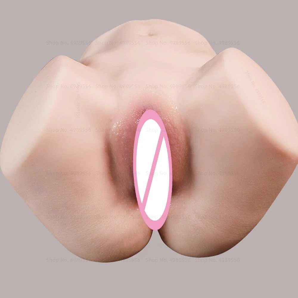 Анус силиконовая задница мужской мастурбатор секс-игрушки карман Vargina двойные