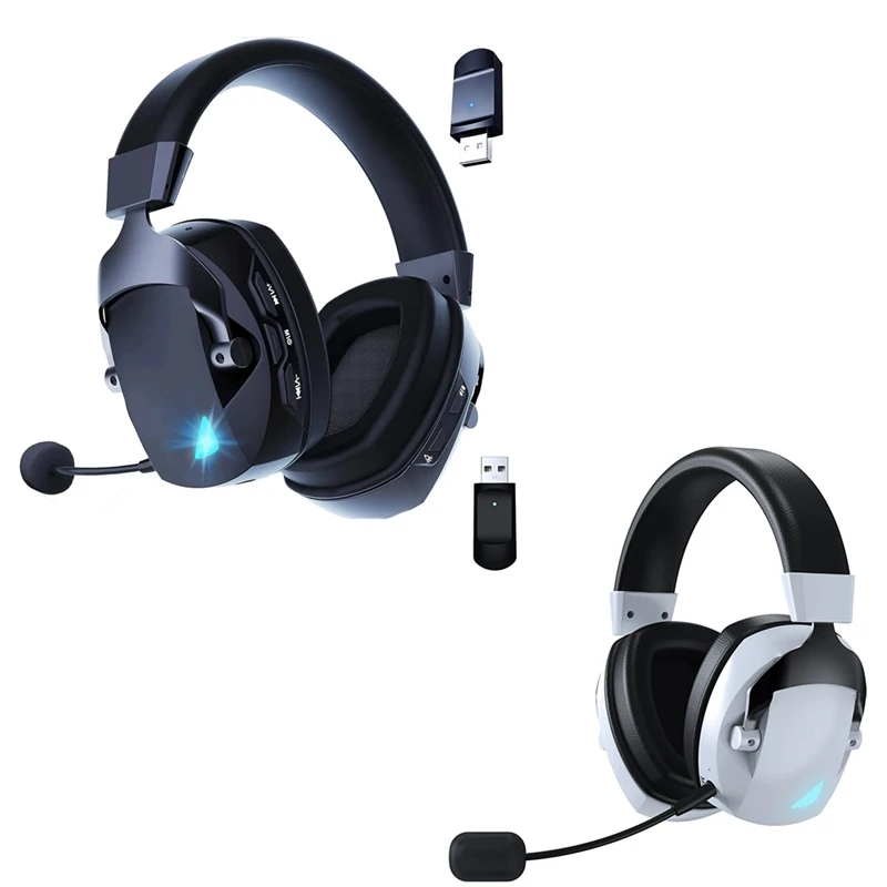 Беспроводная игровая гарнитура с микрофоном 2 4G Bluetooth наушники USB 3 5 мм