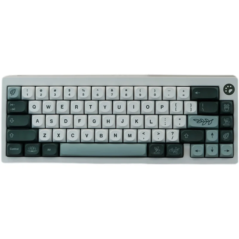 

140 Keys GMK Botanical Keycaps MA Profile PBT Dye Sublimation Mechanical Keyboard Keycap For MX Switch With 1.75U 2U Shift