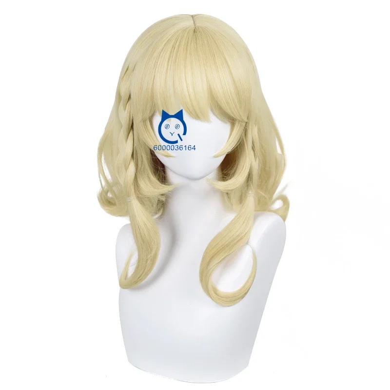 Высокое качество Yao Hot Косплей День святого Валентина Длинный золотой парик Аниме