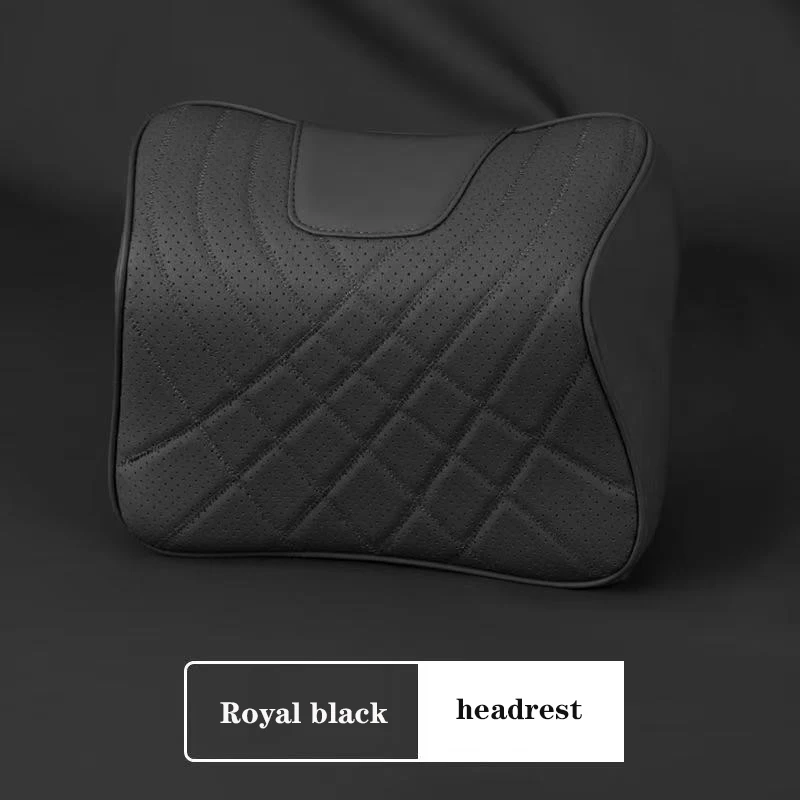 

Автомобильный подголовник для Mercedes-Benz C W205 GLC X254 E Class W214 Подголовник из кожи наппа, поддержка шеи и талии, усовершенствованный материал