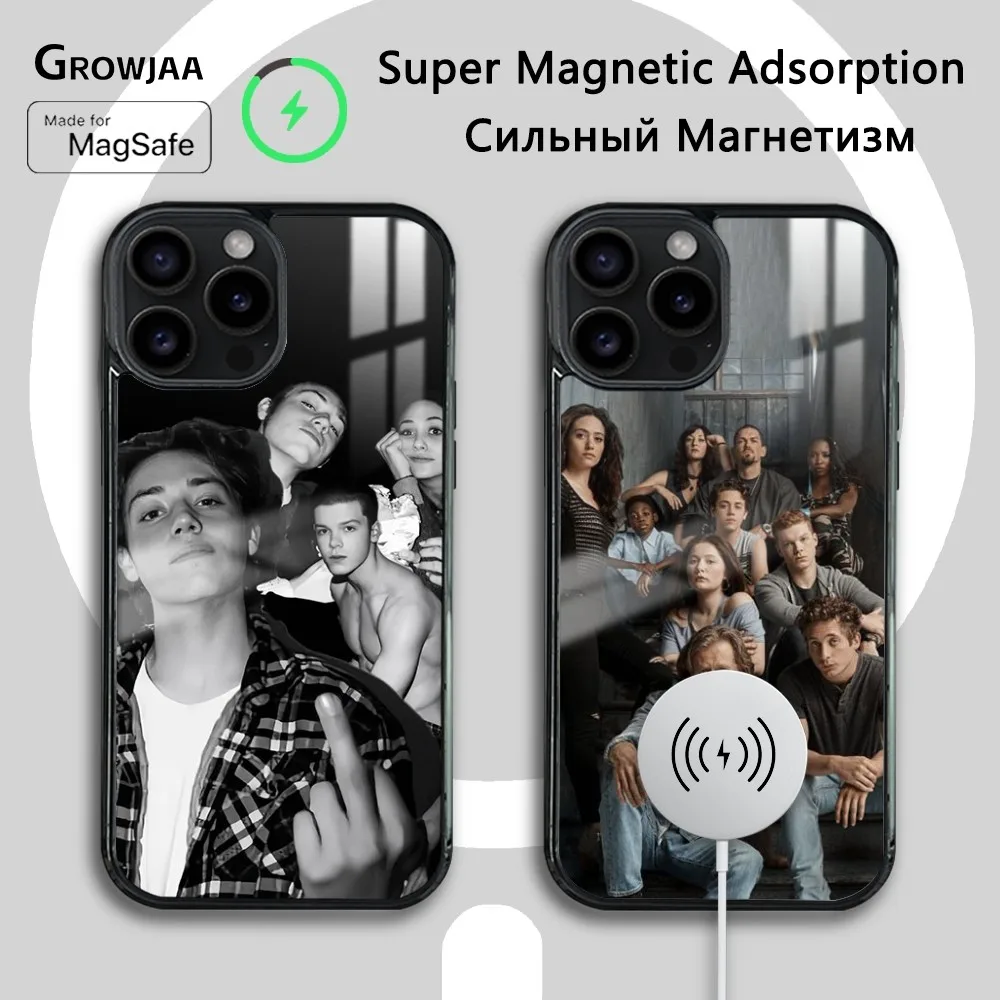 Shameless TV Series Phone Case For iPhone 16 15 14 13 12 11 Pro Max Plus Mini Magsafe Mirror Wireless Magnetic Cover