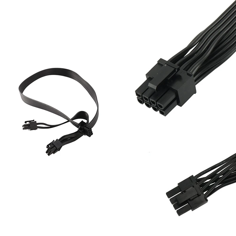 

Кабель питания PCI-E, 8 контактов, 1-2 порта, 6 + 2 контакта, двойной Pcie 8 контактов для Corsair CX850M CX750M CX600M CX500M CX430M