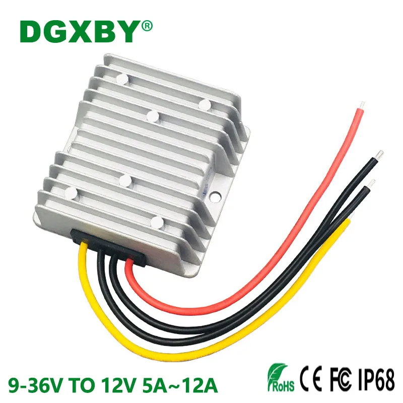 

9-36V TO 12V 5A 8A 10A 12A Dc Gereglementeerde Power Converter 12V TO 12V auto Buck-Boost Power Module Ce Rohs Fcc Certifice