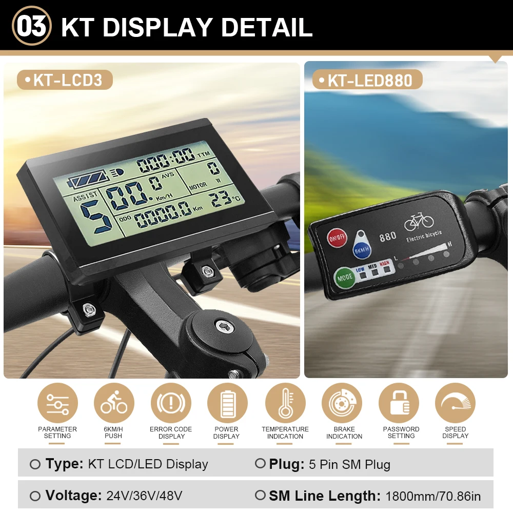 Электрический комплект 250 Вт-2000 Вт для переоборудования электрического