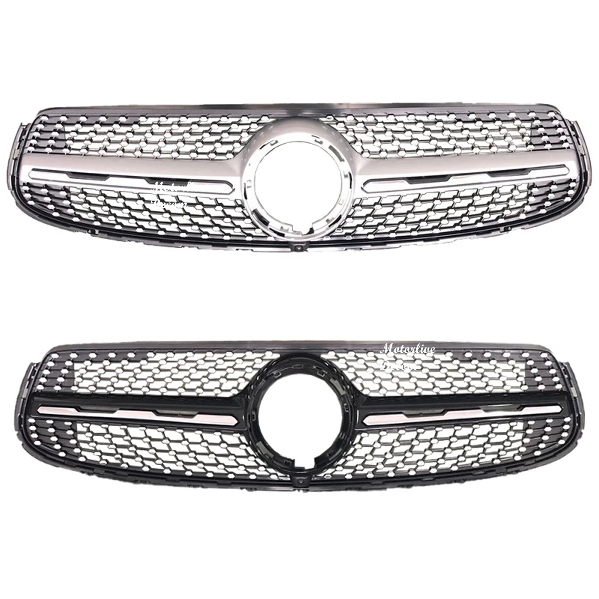 

For Mercedes-Benz GLC-Class X253 Diamond 2020-IN Coupe Grill Grille GLC200 250 300 New