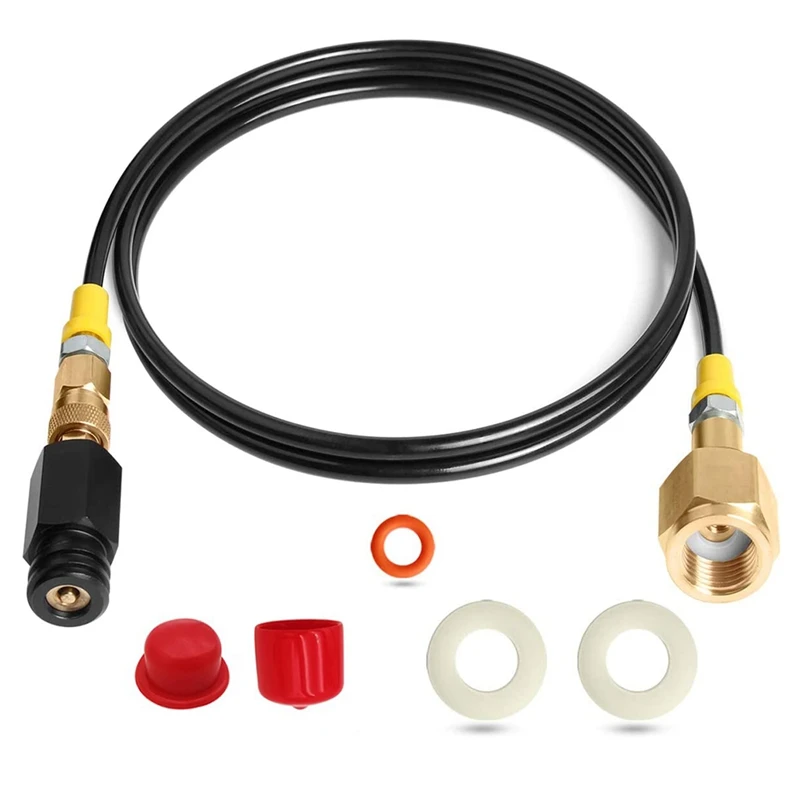 

JHD-Co2 For Sodastreama Adapter -60 Inch Co2 Refill Adapter CGA320 Adapter Hose With Accessories