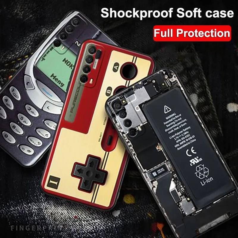 Чехол для Huawei P Smart 2021, чехол для Huawei Y7A 2020, Coque On PSmart 2021 Enjoy 20 SE, искусственная роспись, мягкий чехол из ТПУ