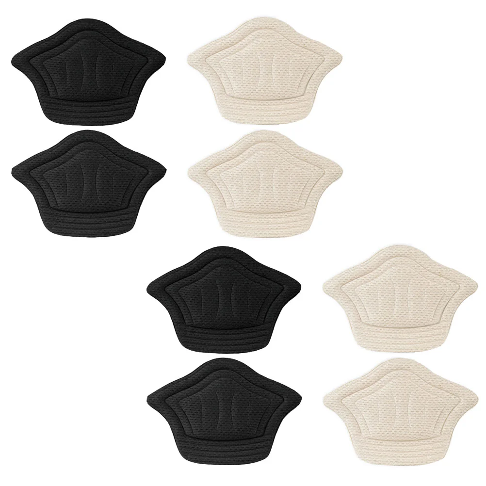 

4 Pairs Sneaker Heel Patch Unisex Thickened Heel Pad Anti-wear Feet Heel Pad