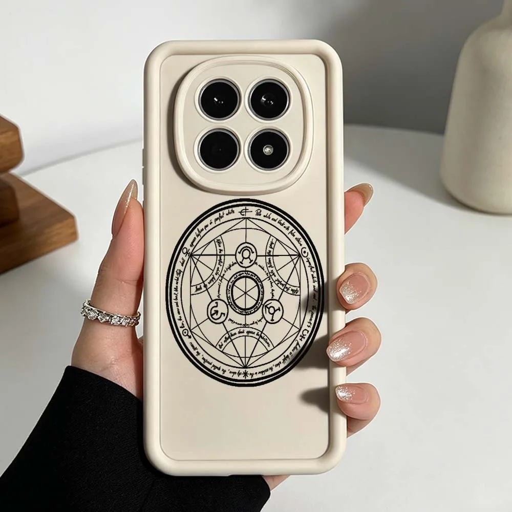 Фото Модный чехол для телефона Fullmetal Alchemist для Xiaomi Redmi Note 15 14 13 12 11 10 14S 11S Pro Plus 5G, силиконовый чехол Eye Ladder №4