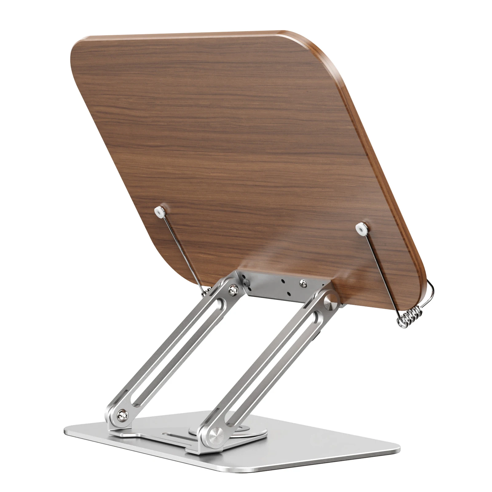 Bisofice Вращающийся На 360° ° Деревянная Настольная Подставка Для Книг С Зажимом