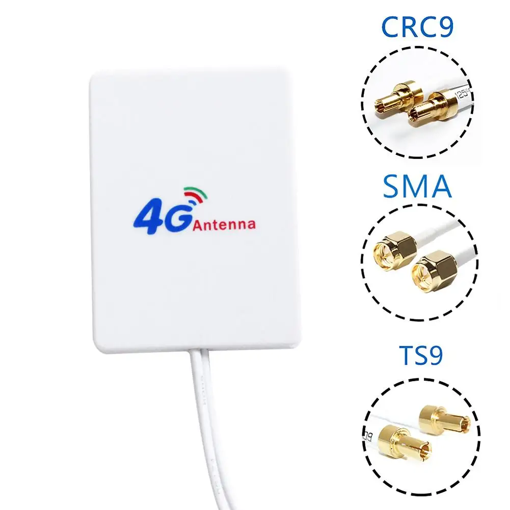 

HJ0004 3m LTE внешняя антенна модем антенна двойной RG174 28dbi 700-2700 МГц с TS9 CRC9 SMA разъем для HUAWEI E3276