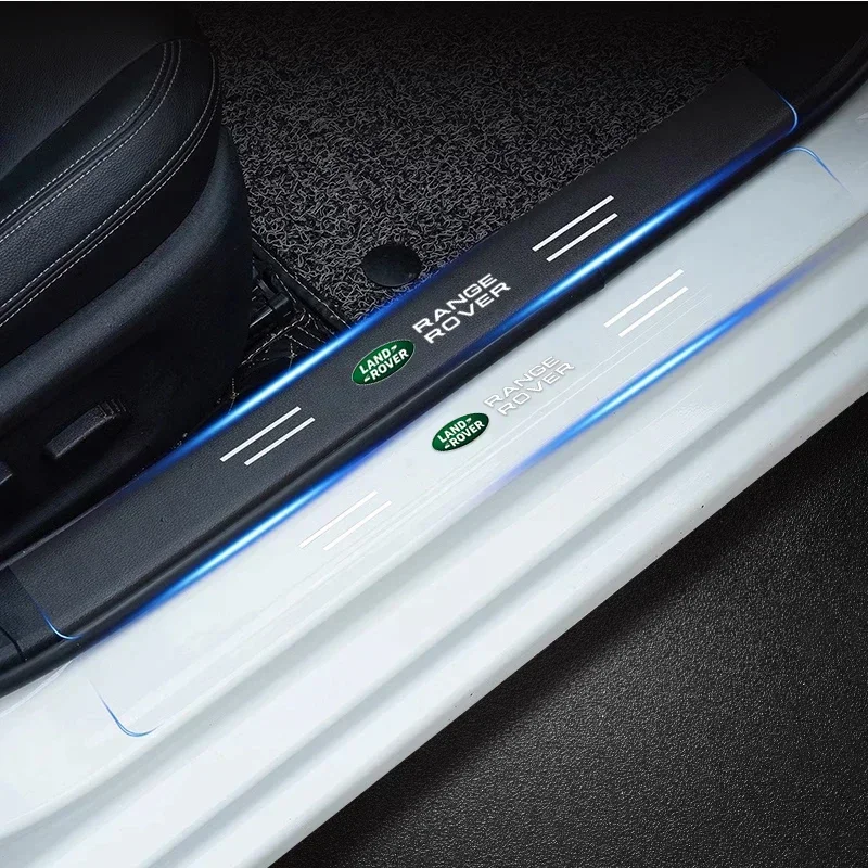 4 шт. прозрачные защитные наклейки на пороги автомобиля Land Rover Range Evoque 3 Defender Discovery